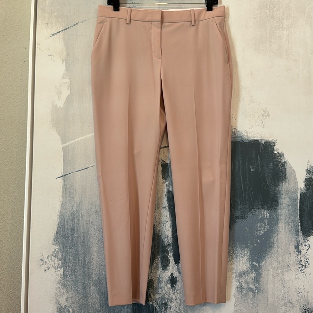 Theory Blush Pink Ankle Pants